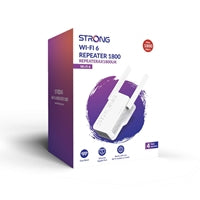Strong AX1800 WiFi 6 Range Extender - Dual Band 1800Mbps Repeater Strong AX1800 WiFi 6 Range Extender - Dual Band 1800Mbps Repeater